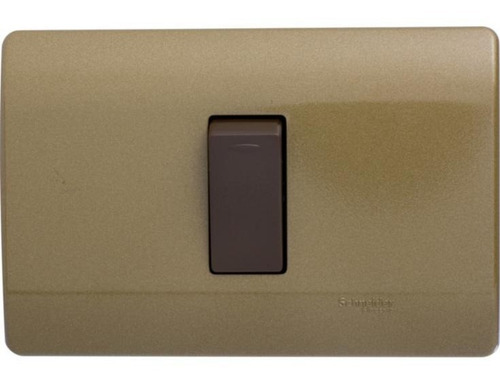 Interruptor Simple (9/12) 16 A Dorado Genesis