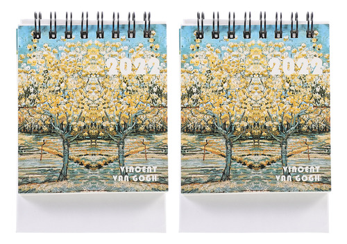 Mini Calendario De Escritorio Vintage Decor Memorandum, 2 Un