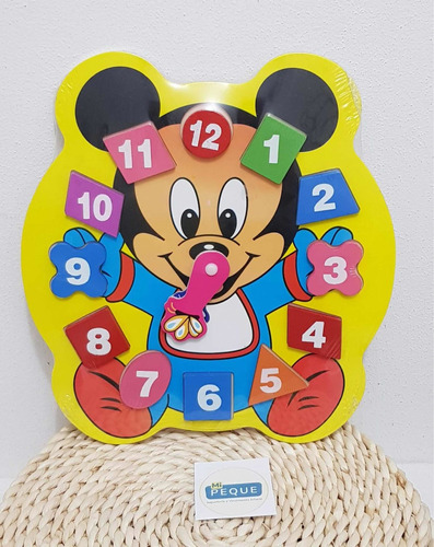 Juegos De Madera, Encastre, Didáctico, Numeros