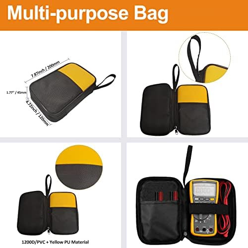 Kit De Cables De Prueba De Multímetro 12 En 1 Makeronics Con