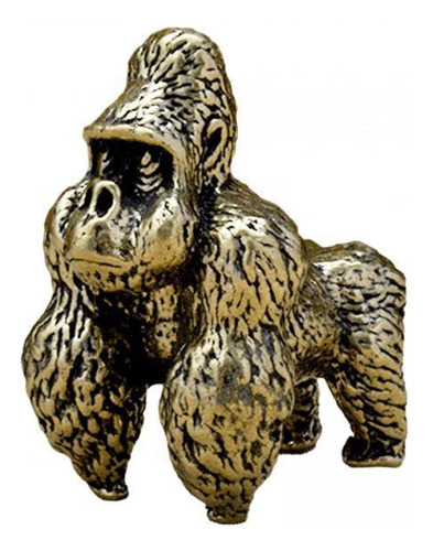 3 Mini Escultura De Orangután, Escultura De Chimpancés De