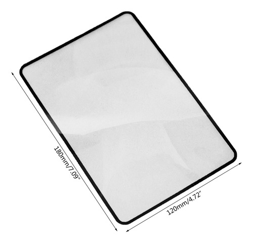 Lentes Fresnel Con Lupa De Página Completa Con Aumento De Pr