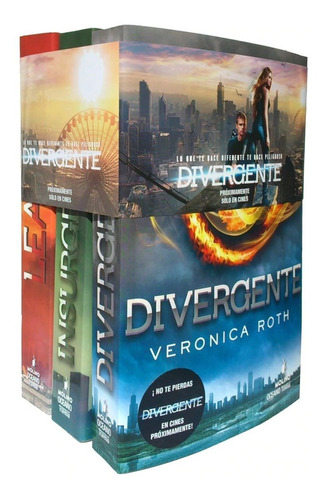 Libro Divergente Set De 3 Libros *sk