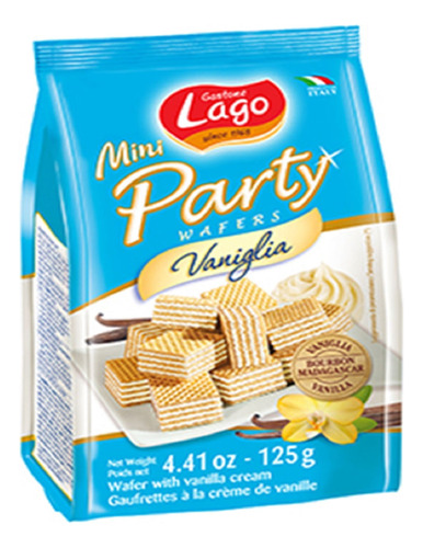 Bolachas de festa Galletas Lago Mini Vainilla X 125g