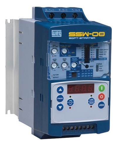 Soft Starter Ssw08 130a 50cv 220v/ 75cv 380v/ Weg 10803090