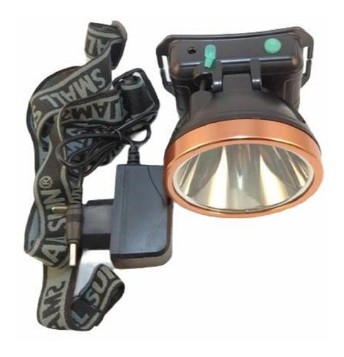Imagen 3 de 3 de Linterna Frontal Recargable Foco Cabeza Foco Minero 80w