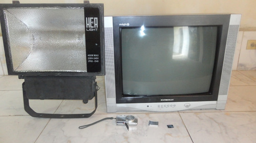 Imagen 7 de 9 de Combo,tv Cy-berlux-camara Olimpus-reflector.
