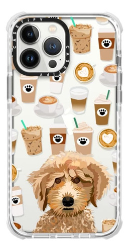 Funda Para iPhone 13 Pro Max - Perro/cafe Casetify