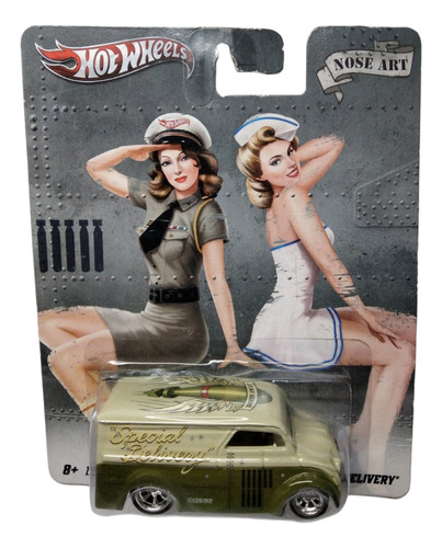 Hot Wheels Premium Nose Art Dairy Delivery 