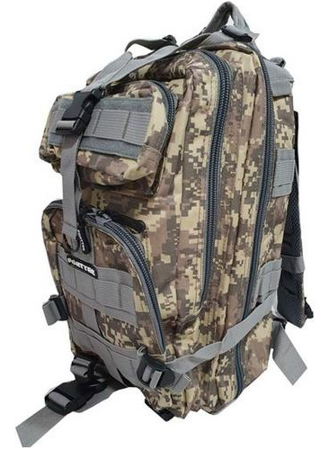 Mochila Ejército Con Capacidad De 34 Lts.  Portter A398