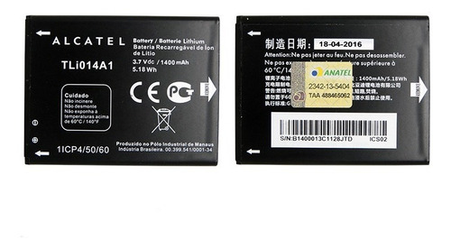 Bateria Alcatel Tli014a1 C1 C2 C3 4010 4030 5020