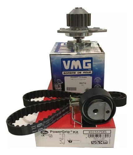 Kit Distribución Gates + Bomba Agua Vmg Citroen C3 1.5 8v