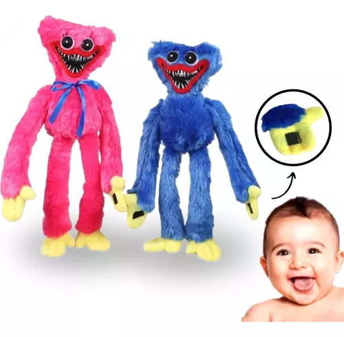 Boneco Pelúcia Personagens Pop Play Time Huggy Wuggy, Kissy Missy Mommy  Long Legs