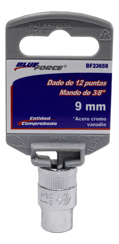 Dados 12 Pts 3/8 Blue Force Bf23659 9 Mm