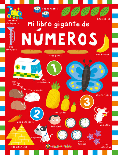 Mi Libro Gigante De Numeros - Mi Libro Gigante Para Aprender, de No Aplica. Editorial El Gato de Hojalata, tapa dura en español, 2022