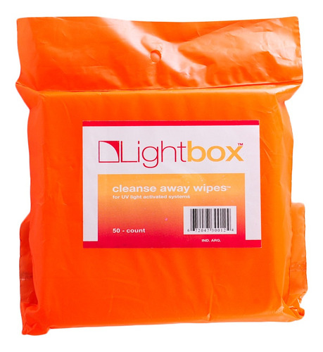 Lightbox Cleanse Away Wipes Esponjas Limpieza Uñas Gel X50