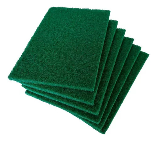 Fibra Verde Abrasiva Verte En Paños. Pack X 24