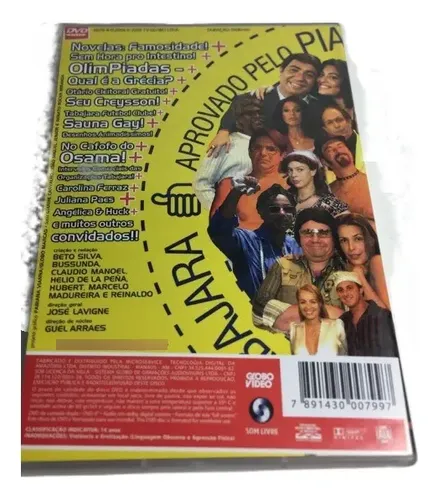 Dvd Casseta E Planeta Urgente O Melhor De 2004 - Orig. Novo