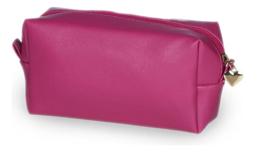 Necessaire Estojo Grande Feminina Viagem Intimas Maquiagem Cor Rosa-escuro