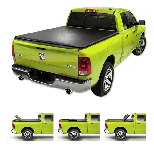 Oryx T8 Soft Tri Fold Tonneau Cover Funda Para Cama Camion