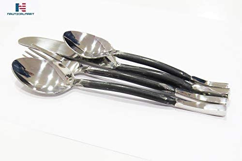 Cubiertos Rústicos Tenedor Cuchara Cuchillo Juego De Cena Fo