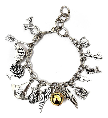 Vondeer Pulsera Hecha A Mano Con Abalorios, Búhos De Plata A