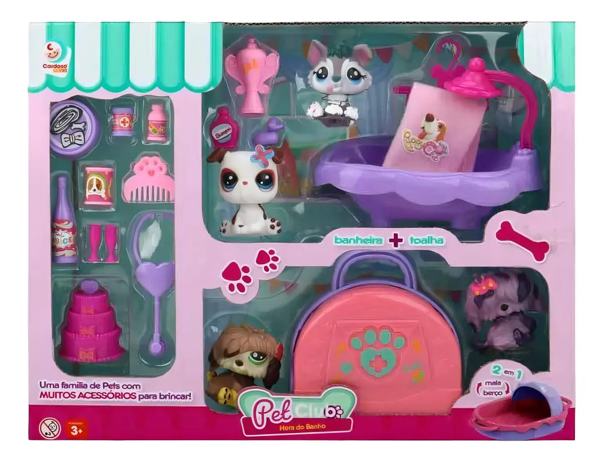 Mala De Brinquedo De Veterinario Cardoso Pet Shop Club Do Pet Shop