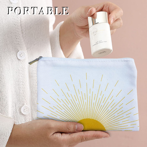 Eyndyn Bolsa De Maquillaje A Cuadros, Bolsa De Maquillaje A