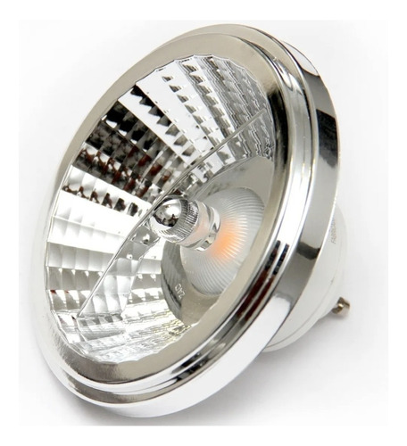 Lampara Led Ar111 220v Led Cob 12w 12° 3000k Dimerizable Luz Blanco Cálido