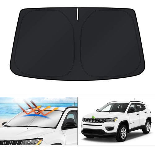 Parasol Parabrisas Jeep Compass 2017-2024 Accesorios Pa...