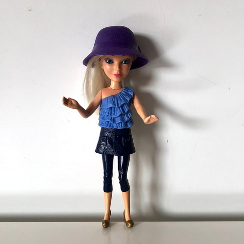 Muñeca Barbie Daniela Liv Azul 16 Cm Mc Donlads 2012 (Usado)