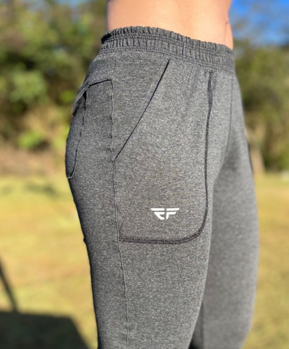 Imagem 3 de 4 de Calça Feminina Jogger Moletinho