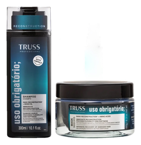 Kit Truss Uso Obrigatório Reconstruction - Sh.300ml+mask180g