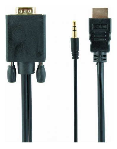 Cable Adaptador Hdmi A Vga Audio Irm  01628 Openbox