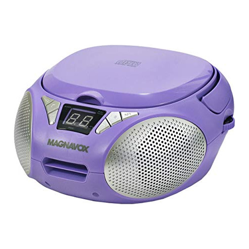 Equipo De Audio Con Radio Estereo Am/fm Y Cd En Purpura