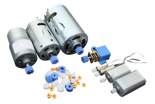 26 Plástico Diy Engranaje Motor Kit Modelo De Robot Para