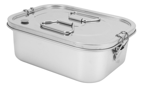 Recipiente Para Almuerzo Con Tapa De Acero Inoxidable 304 A