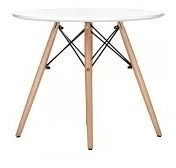 Mesa Comedor Eames + 4 Sillas - De Remate!!!