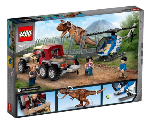 Kit De Construcción Lego Jurassic World Carnotaurus Dinosaur