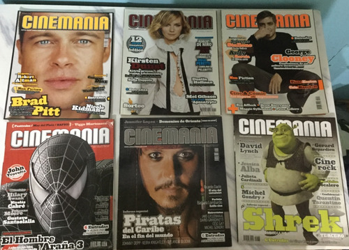 Revista Cinemanía Argentina - Colección Completa N°1 A 56 (Usado)