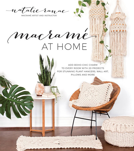 Libro Macramé Casa: Añade Un Abalorio Boho Chic A Cada Con