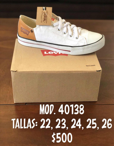 precio de tenis levis tipo converse