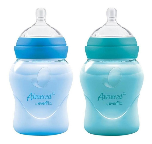 Set De Biberones Bebe Dos Evenflo Advanced Relaxfit 5oz