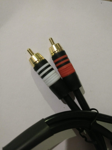 Cable Rca 45cm Audio Cobre Desoxigenado Gran Calidad, Grueso