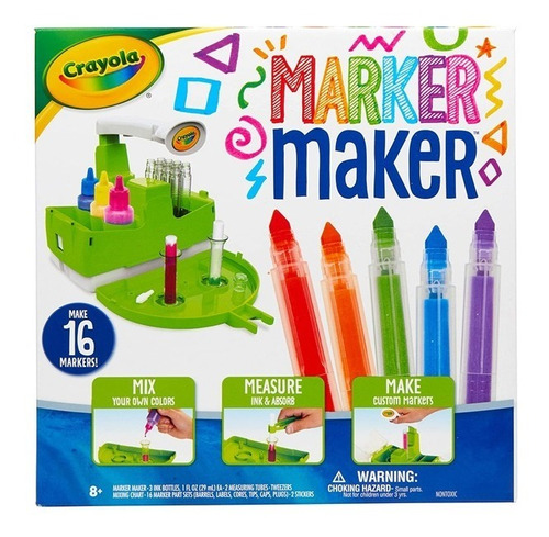 Crayola Fabrica De Marcadores Azul Marker Maker