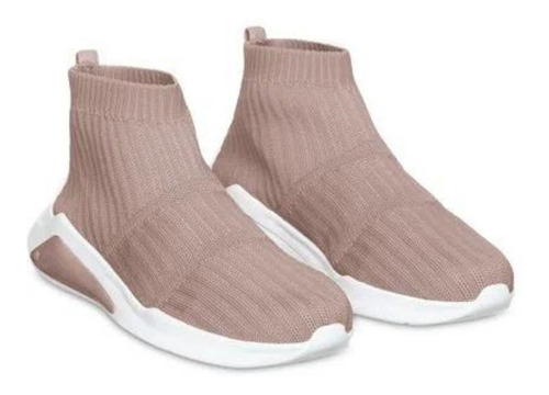 Imagem 7 de 7 de Tênis Feminino Botinha De Malha Confortável Petite Jolie