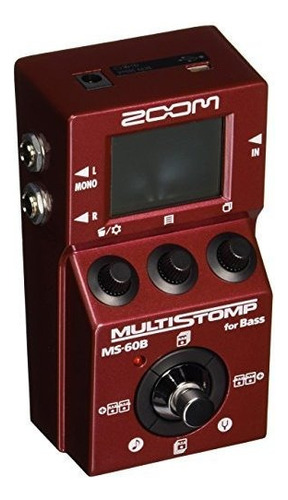 Zoom Ms-60b Pedal De Bajos Multi-stomp