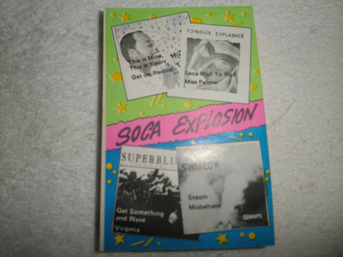 Cassette Importado Soca Explosion - Varios Artistas (1991)