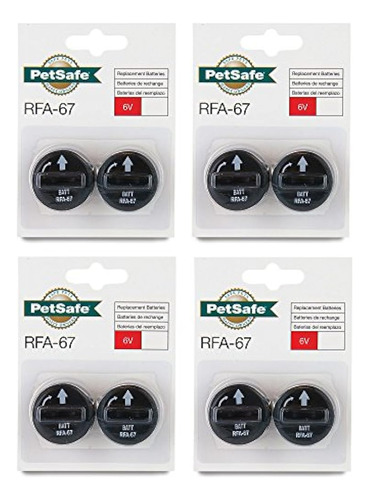 8 Pack Petsafe Batería Rfa67d11 Rfa67 8 X 6v Baterías Para