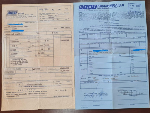 Fiat 147 C Ano 1985/86 Alcool 100 Pontos Laudo Originalidade